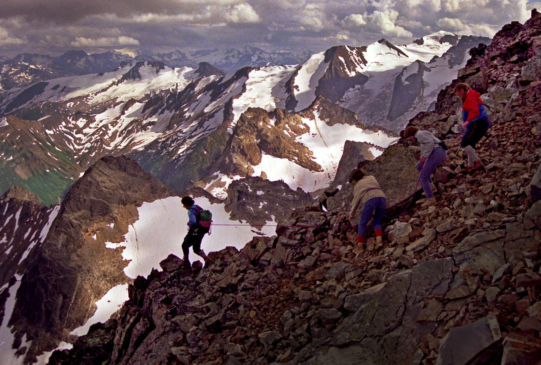 Heli-hiking in Canada